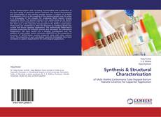 Borítókép a  Synthesis & Structural Characterisation - hoz