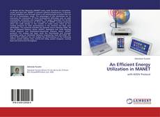 Bookcover of An Efficient Energy Utilization in MANET