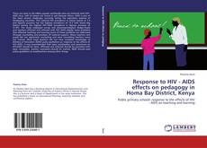 Buchcover von Response to HIV - AIDS effects on pedagogy in Homa Bay District, Kenya