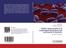 ECRG1 polymorphism & esophageal squamous cell carcinoma in Kashmir kitap kapağı