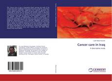 Cancer care in Iraq的封面