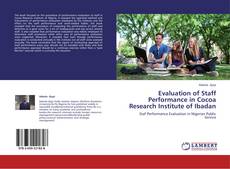 Capa do livro de Evaluation of Staff Performance in Cocoa Research Institute of Ibadan 