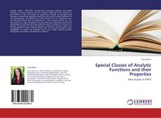Capa do livro de Special Classes of Analytic Functions and their Properties 