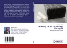 Teaching ITIL to Technology Managers kitap kapağı