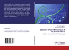 Capa do livro de Essays on World Music and its Preservation 