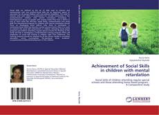 Buchcover von Achievement of Social Skills in children with mental retardation