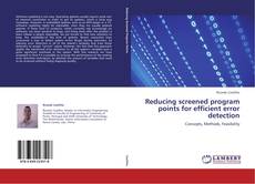 Bookcover of Reducing screened program points for efficient error detection