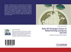 Role Of Strategic Vision In Determining Company Success kitap kapağı