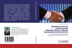 Portada del libro de Доверительное управление имуществом в сфере предпринимательства