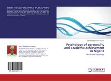 Couverture de Psychology of personality and academic achievement in Nigeria
