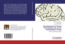 Capa do livro de Development of Novel Formulation for some Antiepileptic Drugs 