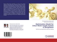 Buchcover von Optimization Model for Urban Water Supply System in Bangladesh