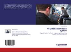 Capa do livro de Hospital Automation System 