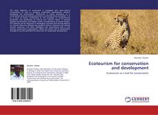 Couverture de Ecotourism for conservation and development