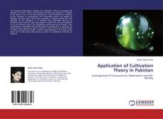 Capa do livro de Application of Cultivation Theory in Pakistan 