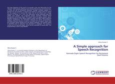 Couverture de A Simple approach for Speech Recognition
