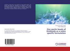 Capa do livro de Zinc pectin beads of tinidazole as a colon specific formulation 