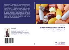 Capa do livro de Biopharmaceuticals in India 