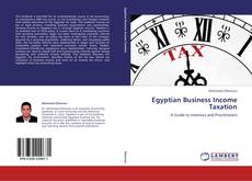 Buchcover von Egyptian Business Income Taxation