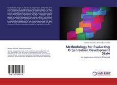 Bookcover of Methodology for Evaluating Organization Development State
