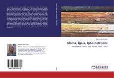Idoma, Igala, Igbo Relations kitap kapağı