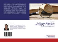 Capa do livro de Rethinking Research in Philosophy of Education 