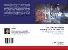 Buchcover von Indian Construction Industry Disputes Scenario