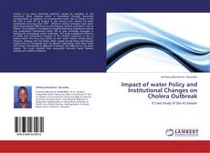 Buchcover von Impact of water Policy and Institutional Changes on Cholera Outbreak