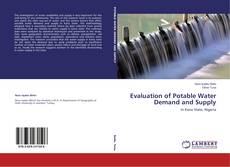 Capa do livro de Evaluation of Potable Water Demand and Supply 