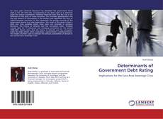 Capa do livro de Determinants of Government Debt Rating 