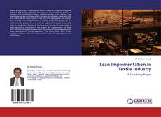 Bookcover of Lean Implementation In Textile Industry