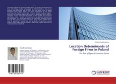 Buchcover von Location Determinants of Foreign Firms in Poland
