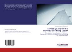 Service Quality in the Mauritian Banking Sector的封面