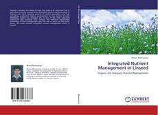 Capa do livro de Integrated Nutrient Management in Linseed 