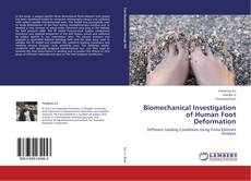 Capa do livro de Biomechanical Investigation of Human Foot Deformation 