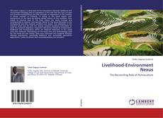 Couverture de Livelihood-Environment Nexus