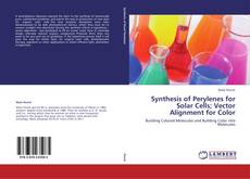 Buchcover von Synthesis of Perylenes for Solar Cells; Vector Alignment for Color