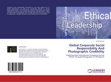 Capa do livro de Global Corporate Social Responsibility And Photographic Credibility 