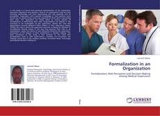 Couverture de Formalization in an Organization