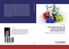 Instructional Use of Research-Based Interventions For kitap kapağı