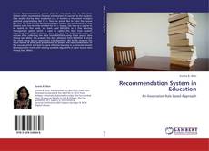 Capa do livro de Recommendation System in Education 