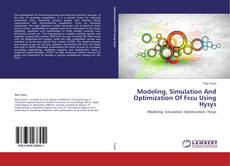 Couverture de Modeling, Simulation And Optimization Of Fccu Using Hysys