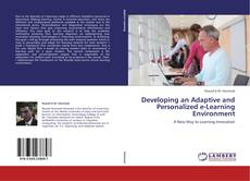 Bookcover of ﻿Developing an Adaptive and Personalized e-Learning Environment