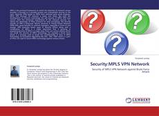Capa do livro de Security:MPLS VPN Network 