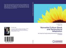 Buchcover von Nonverbal Culture Shock and Sociocultural Adaptation