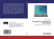 Transparency and Right to Information kitap kapağı