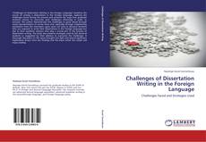 Challenges of Dissertation Writing in the Foreign Language kitap kapağı