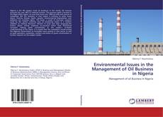 Capa do livro de Environmental Issues in the Management of Oil Business in Nigeria 