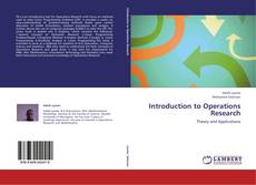 Bookcover of Introduction to Operations Research