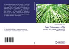 Igbo Entreprenuership的封面